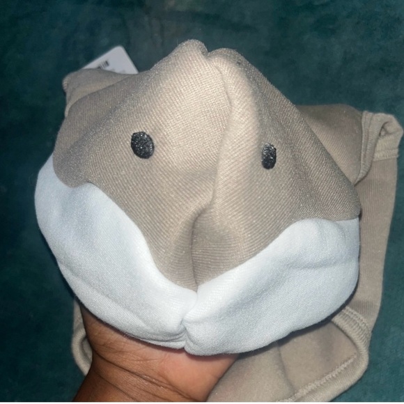 Shark Dog Costume - Gray and White - Picture 3 of 8